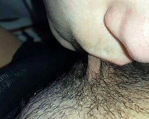 mmm, we kiss and lick each other's hairy pussies so romantic and wet