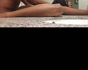 ebony babymama pounded hard doggystyle from behind