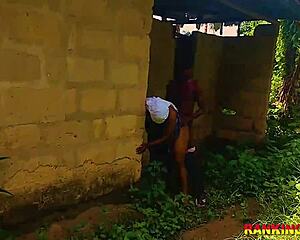 bbw blonde babe with big ass tits bends over for monster cock pussy fuck in uncompleted building