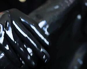 mmm, those latex gloves feel so fetishy and tingly in this asmr whisper session