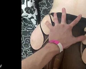 Alt girl bent over doggystyle taking rough cock 😈🔥 she cums hard!!