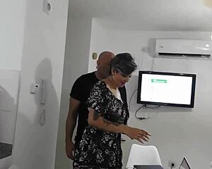 damn this slut calls lover to fuck her deep before hubby arrives for that wild orgy blowjob.