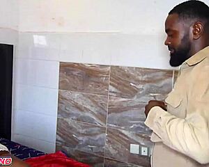 Husband Shocks Wife Awake with Monster Black Cock Hammer Quickie Wet Pussy Squirting