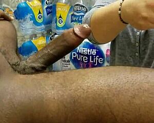 secret office encounter turns into eager oral session