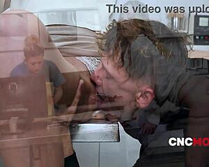 damn this overworked doctor milf gets freeuse fucked in hospital without noticing millie morgan