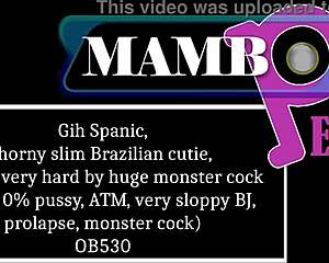 oh man this horny slim brazilian cutie takes huge monster cock anal atm sloppy bj prolapse balls deep