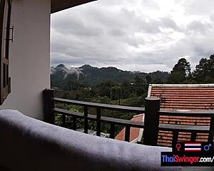 imagine this amateur thai teen couple bending over for hardcore mountain doggystyle sex.