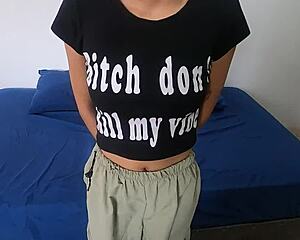 oh dios, is she even legal? this curvy latina teen's hairy pussy looks so young and sexy