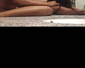 ebony babymama pounded hard doggystyle from behind