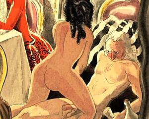 Ever imagined vintage hairy beavers in classic erotic poses up close?