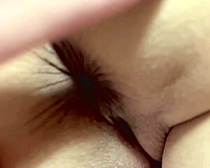 My amateur wife's shaved pink pussy throbs 31 days post virginity loss