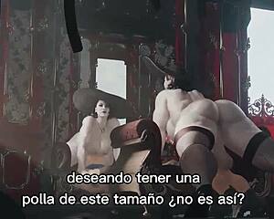 imagine jill dimitrescu in lesbian anal crossdressing