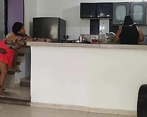 Perverted stepdad fucks hot stepsis right in front of twin sis