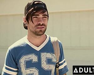 latina vicky chase has her big ass and pussy devoured by bearded biker dude then she hops on for a wild ride