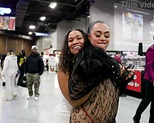 Yo we fucked in the parking lot at exxxotica nj 2024 total rush 😏🚗💦