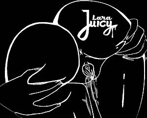 check out tight pussy taking monster dildo with ripped fishnets larajuicy squirts hard