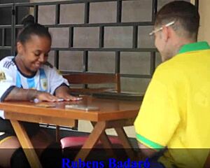 argentinian teen's ass gifted after brazil's soccer loss