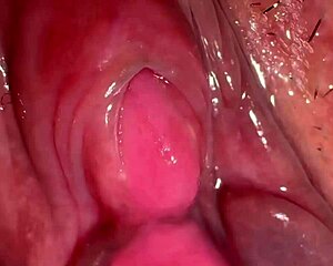 Amateur shaved pink pussy closeup 187 days post virginity loss wet licking