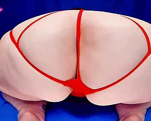 fat mama shakes loose booty to pussy fart cock