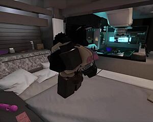 a la puta sumisa le encanta chupar esta bbc en roblox condo game