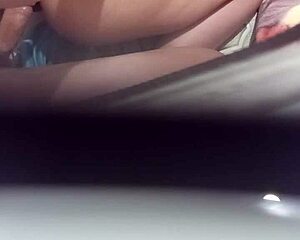 Bent over doggystyle, you cumshot my big ass wife?