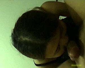 pretty young babe chills with boyfriend after work in tiny rental