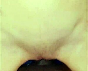 skinny teen climbs on monster bbc riding hard till she cums