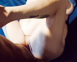 busty rainbow-haired bbw milf rides big black cocks barefoot in trailer park compilation