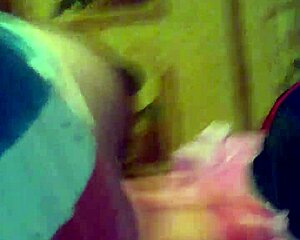 Stepmom's dirty panties soaked in my hot cumshot pov explosion