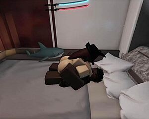 a la puta sumisa le encanta chupar esta bbc en roblox condo game