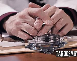 kenzie taylor busty blonde milf gets her pussy filled with hot cum by patient