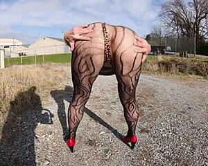 43-Year-Old Wife's Naughty Anus Tease Compilation