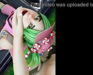 Fortnite girls take rough hardcore pounding on their shaved pussies