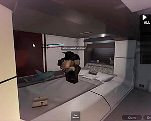 a la puta sumisa le encanta chupar esta bbc en roblox condo game