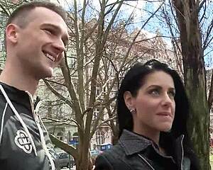 Teen Girlfriend Takes Big Black Monster Cock Anal Creampie Bent Over While Cuckold Boyfriend Watches!