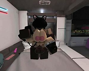 a la puta sumisa le encanta chupar esta bbc en roblox condo game