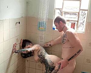 who hasn't dreamed of sneaking into the shower with stepsis for some fun