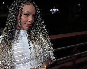 bbc brandon cruz pays street woman kataleya gil cash for blowjob cowgirl creampie fuck