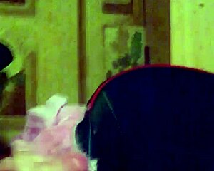 Stepmom's dirty panties soaked in my hot cumshot pov explosion