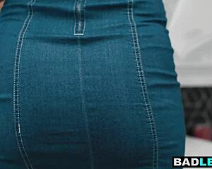 Petite Milf's Intense Milk Enema with Curvy Big Tits Lover