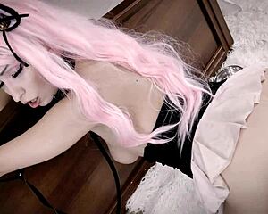 oh fuck yes this werewolf dildo stretches my ass so wide feel the hardcore pleasure exploding inside me