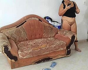 Perverted stepdad fucks hot stepsis right in front of twin sis