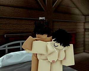 ROBLOX CUTIE BENT OVER BIG COCK IN SHAVED PUSSY ACTION