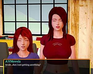 ready for family fun with my big ass brunette milf and teen stepsis?