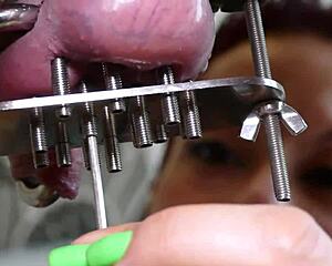 mistress morgana rams foot deep in slave's gaping asshole fisting extreme