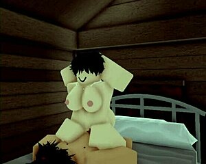 ROBLOX CUTIE BENT OVER BIG COCK IN SHAVED PUSSY ACTION