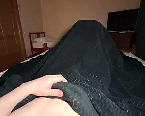 What if stepbro date sneaks lingerie fun behind parents?