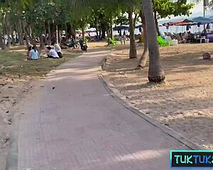 yo tiny thai teen cutie street pickup leads to wild pounding ride