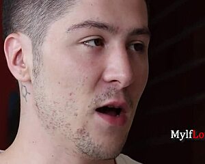 black mama ebony milf fucks young gardener hard instead of ivf her big ass tits shake wild 😈🍑