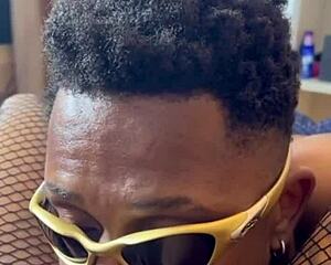 18yo Slut Calls Cousin for Huge Black Cock Banging!